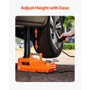 image:imageVEVOR Electric Car Jack Wireless 5 Tons Cordless Remote Control Hydraulic Electric Jack LED Light Hydraulic Repair Tool 135360mm Lifting Range for SUV MPV Sedan Truck Repair15T