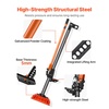 image:imageVEVOR Farm Jack with Base 60 Utility High Lift Farm Jack 318 Ton 7000 lbs Capacity Ratcheting Off Road Utility Jacks HeavyDuty Lift Jacks with 5125433 Lifting Range for TractorTruckSUV60 inch with Base
