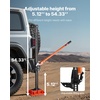 image:imageVEVOR Farm Jack with Base 60 Utility High Lift Farm Jack 318 Ton 7000 lbs Capacity Ratcheting Off Road Utility Jacks HeavyDuty Lift Jacks with 5125433 Lifting Range for TractorTruckSUV60 inch with Base