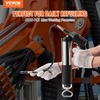 image:imageVEVOR Grease Gun 6000PSI Air Operated Grease Gun Heavy Duty Pneumatic Grease Gun with 14 oz Load 185 Inch Flexible Hose 1 Flat Coupler 1 Pointed and Locking Clamp Coupler 1 Bent Metal Pipe