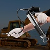 image:imageVEVOR Grease Gun 6000PSI Air Operated Grease Gun Heavy Duty Pneumatic Grease Gun with 14 oz Load 185 Inch Flexible Hose 1 Flat Coupler 1 Pointed and Locking Clamp Coupler 1 Bent Metal Pipe