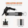 image:imageVEVOR Grease Gun 6000PSI Air Operated Grease Gun Heavy Duty Pneumatic Grease Gun with 14 oz Load 185 Inch Flexible Hose 1 Flat Coupler 1 Pointed and Locking Clamp Coupler 1 Bent Metal Pipe