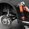 image:imageVEVOR Grease Gun 8000 PSI Pistol Grip Grease Gun Kit with 14 oz Capacity Includes 18Inch Flex Hose Double Handle Grease Coupler Extension Rigid Pipe amp Sharp Type Nozzle for Automotive MarineGrease Gun with Coupler