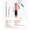 image:imageVEVOR Grease Gun 8000 PSI Pistol Grip Grease Gun Kit with 14 oz Capacity Includes 18Inch Flex Hose Double Handle Grease Coupler Extension Rigid Pipe amp Sharp Type Nozzle for Automotive MarineHeavyDuty Grease Gun