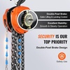 image:imageVEVOR Hand Chain Hoist 2 Ton 4400 lbs Capacity 10 FT Come Along G80 Galvanized Carbon Steel with DoublePawl Brake Auto Chain Leading amp 360 Rotation Hook for Garage Factory Dock2 ton 10ft G80