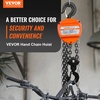 image:imageVEVOR Hand Chain Hoist 2 Ton 4400 lbs Capacity 10 FT Come Along G80 Galvanized Carbon Steel with DoublePawl Brake Auto Chain Leading amp 360 Rotation Hook for Garage Factory Dock2 ton 10ft G80