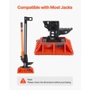 image:imageVEVOR High Lift Jack Base and Handle Keeper 116 x 116 Off Road Jack Stand Base with 7000 Pound Capacity HeavyDuty Farm Jacks Support Stand for Most Jacks with 73 x 47 Base Red
