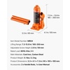 image:imageVEVOR Hydraulic Bottle Jack 10 Ton 22046 lbs Capacity 93185 Inch Lifting Range Heavy Duty Welded Bottle Jack for Car SUV Pickup Auto Repair House Lift and Agricultural Equipment Orange4T
