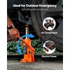 image:imageVEVOR Hydraulic Bottle Jack 10 Ton 22046 lbs Capacity 93185 Inch Lifting Range Heavy Duty Welded Bottle Jack for Car SUV Pickup Auto Repair House Lift and Agricultural Equipment Orange10T