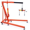 image:imageVEVOR Hydraulic Engine Hoist with Lever 2 Ton4400 LBS HeavyDuty Cherry Picker Shop Crane Foldable Engine Crane and Engine Hoist Leveler for Auto Repair Motors Weights Lifting Loading