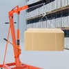 image:imageVEVOR Hydraulic Long Ram Jack 8 Tons17363 lbs Capacity with Single Piston Pump and Clevis Base Manual Cherry Picker wHandle for GarageShop Cranes Engine Lift Hoist BlueOrange