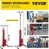 image:imageVEVOR Hydraulic Long Ram Jack 8 Tons17363 lbs Capacity with Single Piston Pump and Clevis Base Manual Cherry Picker wHandle for GarageShop Cranes Engine Lift Hoist BlueRed