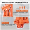 image:imageVEVOR Hydraulic Long Ram Jack 8 Tons17363 lbs Capacity with Single Piston Pump and Clevis Base Manual Cherry Picker wHandle for GarageShop Cranes Engine Lift Hoist BlueOrange