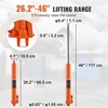 image:imageVEVOR Hydraulic Long Ram Jack 8 Tons17363 lbs Capacity with Single Piston Pump and Clevis Base Manual Cherry Picker wHandle for GarageShop Cranes Engine Lift Hoist BlueOrange