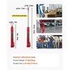 image:imageVEVOR Hydraulic Long Ram Jack 8 Tons17363 lbs Capacity with Single Piston Pump and Clevis Base Manual Cherry Picker wHandle for GarageShop Cranes Engine Lift Hoist BlueRed