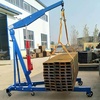 image:imageVEVOR Hydraulic Long Ram Jack 8 Tons17363 lbs Capacity with Single Piston Pump and Clevis Base Manual Cherry Picker wHandle for GarageShop Cranes Engine Lift Hoist BlueRed