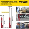 image:imageVEVOR Hydraulic Long Ram Jack 8 Tons17363 lbs Capacity with Single Piston Pump and Clevis Base Manual Cherry Picker wHandle for GarageShop Cranes Engine Lift Hoist BlueRed