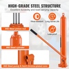 image:imageVEVOR Hydraulic Long Ram Jack 8 Tons17363 lbs Capacity with Single Piston Pump and Clevis Base Manual Cherry Picker wHandle for GarageShop Cranes Engine Lift Hoist BlueOrange