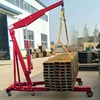 image:imageVEVOR Hydraulic Long Ram Jack 8 Tons17363 lbs Capacity with Single Piston Pump and Clevis Base Manual Cherry Picker wHandle for GarageShop Cranes Engine Lift Hoist BlueRed