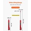 image:imageVEVOR Hydraulic Long Ram Jack 8 Tons17363 lbs Capacity with Single Piston Pump and Clevis Base Manual Cherry Picker wHandle for GarageShop Cranes Engine Lift Hoist BlueRed