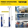 image:imageVEVOR Hydraulic Long Ram Jack 8 Tons17363 lbs Capacity with Single Piston Pump and Clevis Base Manual Cherry Picker wHandle for GarageShop Cranes Engine Lift Hoist BlueBlue
