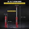 image:imageVEVOR Hydraulic Long Ram Jack 8 Tons17363 lbs Capacity with Single Piston Pump and Clevis Base Manual Cherry Picker wHandle for GarageShop Cranes Engine Lift Hoist BlueRed
