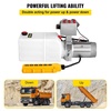 image:imageVEVOR Hydraulic Power Unit 6 Quart 6 Way Hydraulic Pump Double Acting Hydraulic Power Unit 12V DC Dump Trailer Car Remote with Plastic Oil Reservoir Plastic Double ActingDouble Acting