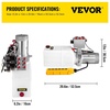 image:imageVEVOR Hydraulic Power Unit 6 Quart 6 Way Hydraulic Pump Double Acting Hydraulic Power Unit 12V DC Dump Trailer Car Remote with Plastic Oil Reservoir Plastic Double ActingDouble Acting