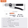 image:imageVEVOR Hydraulic Tube Expander 38 to 118 OD HAVC Hydraulic Swaging Tool with 7 Pipe Expander Heads Deburring Tool Pipe Cutter for Copper Aluminum Brass Soft Steel Pipes
