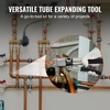 image:imageVEVOR Hydraulic Tube Expander 38 to 118 OD HAVC Hydraulic Swaging Tool with 7 Pipe Expander Heads Deburring Tool Pipe Cutter for Copper Aluminum Brass Soft Steel Pipes