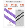 image:imageVEVOR Lifting Sling Straps with Hooks Polyester Bridle Sling 6600LB Capacity Four Leg 5Ft Heavy Duty Rigging Strap Thickened amp WearResistant Webbing Slings for Engines Cranes Hoists Truck4Leg 6600LBS