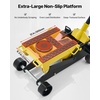 image:imageVEVOR Low Profile Floor Jack 2 Ton 4409 lbs Capacity Steel Racing Floor Jack with Single Piston Quick Lift Pump Hydraulic Trolley Car Lift for Cars Motorcycles ATVs Lifting Range 57172 T
