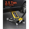 image:imageVEVOR Low Profile Floor Jack 25 Ton 5500 lbs Capacity Aluminum amp Steel Racing Floor Jack with Dual Pistons Quick Lift Pump Hydraulic Trolley Car Lift for Compact SUVs Lifting Range 374187 in