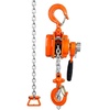 image:imageVEVOR Manual Lever Chain Hoist 12 Ton 1100 lbs Capacity 5 FT Come Along G80 Galvanized Carbon Steel with Weston DoublePawl Brake Auto Chain Leading amp 360 Rotation Hook for Garage Factory Dock