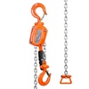 image:imageVEVOR Manual Lever Chain Hoist 12 Ton 1100 lbs Capacity 5 FT Come Along G80 Galvanized Carbon Steel with Weston DoublePawl Brake Auto Chain Leading amp 360 Rotation Hook for Garage Factory Dock