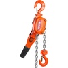 image:imageVEVOR Manual Lever Chain Hoist 34 Ton 1650 lbs Capacity 5 FT Come Along G80 Galvanized Carbon Steel with Weston DoublePawl Brake Auto Chain Leading amp 360 Rotation Hook for Garage Factory DockOrange