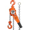 image:imageVEVOR Manual Lever Chain Hoist 34 Ton 1650 lbs Capacity 5 FT Come Along G80 Galvanized Carbon Steel with Weston DoublePawl Brake Auto Chain Leading amp 360 Rotation Hook for Garage Factory DockOrange