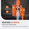 image:imageVEVOR Manual Lever Chain Hoist 6 Ton 13200 lbs Capacity 10 FT Come Along G80 Galvanized Carbon Steel with Weston DoublePawl Brake Auto Chain Leading amp 360 Rotation Hook for Garage Factory Dock6 Ton 20FT