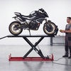 image:imageVEVOR Motorcycle Lift Table 1000lbs Weight Capacity 360 Flexible Moving Motorcycle Jack Stand 8631 in Height Range Heavy Duty Bike Repair Stand with Security Lock for ATVs Dirt Bike1500lbsElectric Hydraulicwith nonadjustable width