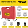 image:imageVEVOR Pipe Stretcher Kit Exhaust Pipe Stretcher Kit 158 to 414 Exhaust Pipe Expander Kit for Tail Pipe Tube Exhaust Pipe Expander Tool wStoring Case 7 Pcs Pipe Expander Exhaust Stretcher
