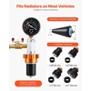 image:imageVEVOR Radiator Vacuum Refill Kit Automotives Cooling System Vacuum amp Purge Fill Tool with Gauge Portable Radiator Coolant Filling Kit with Toolbox Universal Fit for Most Cars Vans SUVs and Trucks