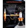 image:imageVEVOR Radiator Vacuum Refill Kit Automotives Cooling System Vacuum amp Purge Fill Tool with Gauge Portable Radiator Coolant Filling Kit with Toolbox Universal Fit for Most Cars Vans SUVs and Trucks