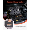 image:imageVEVOR Radiator Vacuum Refill Kit Automotives Cooling System Vacuum amp Purge Fill Tool with Gauge Portable Radiator Coolant Filling Kit with Toolbox Universal Fit for Most Cars Vans SUVs and Trucks