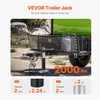 image:imageVEVOR Trailer Jack 2000 lbs Dynamic Load Capacity Weldon PipeMount Swivel 10 Lift Stand with Handle for RV Horse Utility and Yacht Trailers2000lbs