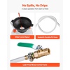 image:imageVEVOR Transmission Fluid Pump 75 L Capacity Manual Fluid Transfer Pump with 8 ATF Adapters amp 47 in Outlet Horse ATF Refill Kit Oil Extractor Dispenser with HDPE Tank for Cars Lawn Mowers3L