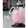 image:imageVEVOR Transmission Fluid Pump 75 L Capacity Manual Fluid Transfer Pump with 8 ATF Adapters amp 47 in Outlet Horse ATF Refill Kit Oil Extractor Dispenser with HDPE Tank for Cars Lawn Mowers75L