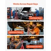 image:imageVEVOR Under Hoist Tripod Stand 2 Ton 4409 lbs Capacity High Lift Jack Stand Reach Underhoist Support Lifting from 4724 to 8465 4Level Adjustable Height Heavy Duty Carbon Steel for Car Lift