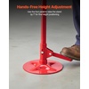 image:imageVEVOR Underhoist Support Stand 34 Ton 1653 lbs Capacity Under Hoist Jack Stand Lifting from 5197 to 80 Bearing Mounted Spin Handle Foot Pedal 12 Diameter Base Support Vehicle Components