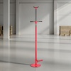 image:imageVEVOR Underhoist Support Stand 34 Ton 1653 lbs Capacity Under Hoist Jack Stand Lifting from 5197 to 80 Bearing Mounted Spin Handle Foot Pedal 12 Diameter Base Support Vehicle Components