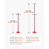 image:imageVEVOR Underhoist Support Stand 34 Ton 1653 lbs Capacity Under Hoist Jack Stand Lifting from 5402 to 8386 Bearing Mounted Spin Handle SelfLocking Threaded Screw Support Vehicle Components